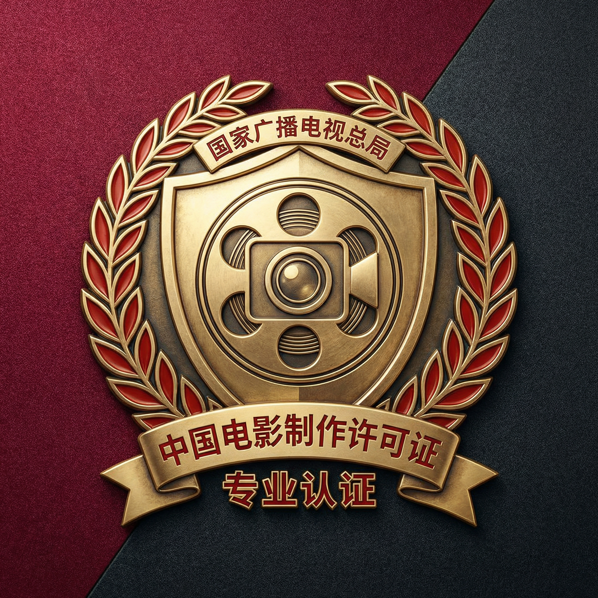 jm天堂电影制作许可证徽章